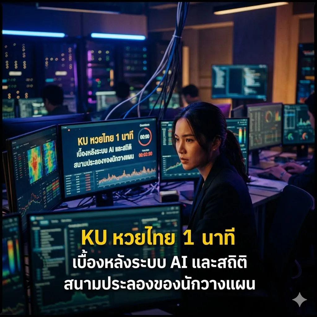 เบื้องหลังระบบ AI และสถิติ: ทำไม KU หวยไทย 1 นาที ถึงเป็นสนามประลองของนักวางแผน